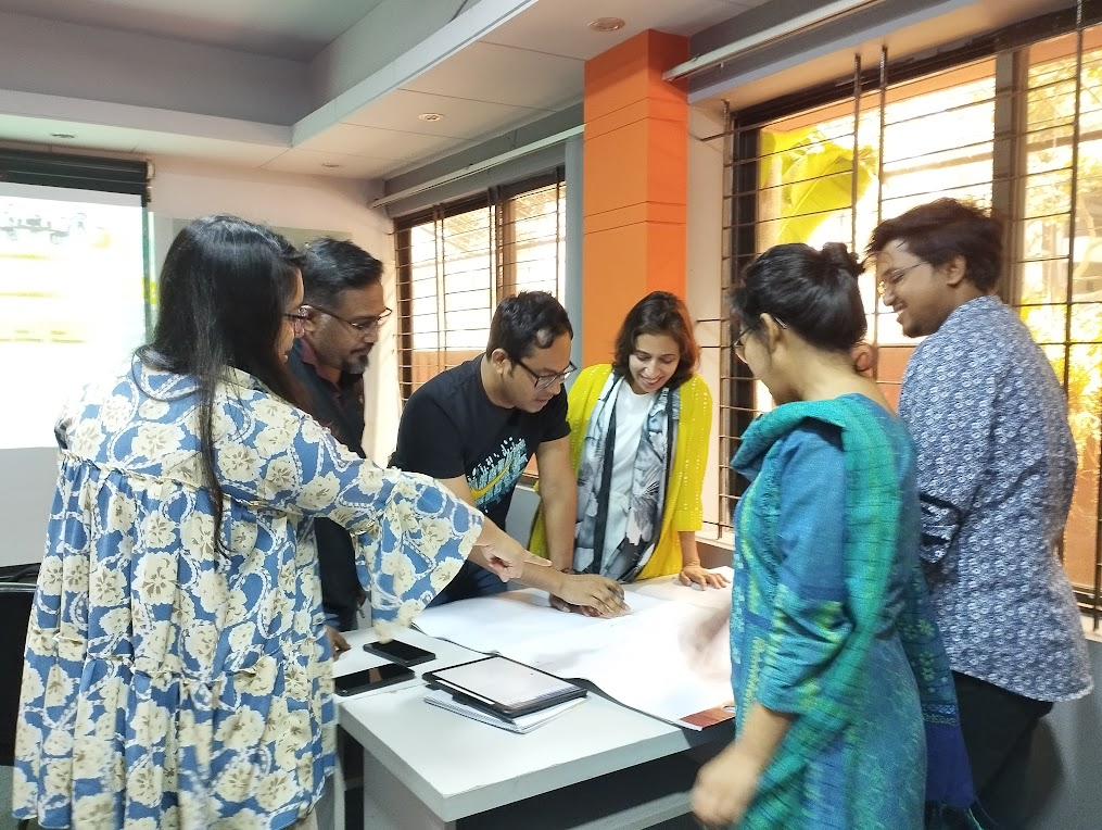 Team working together 1